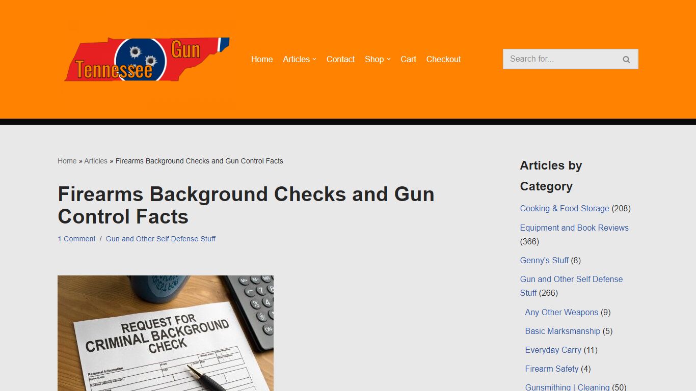 4 Facts about Firearms Background Checks and Gun Control